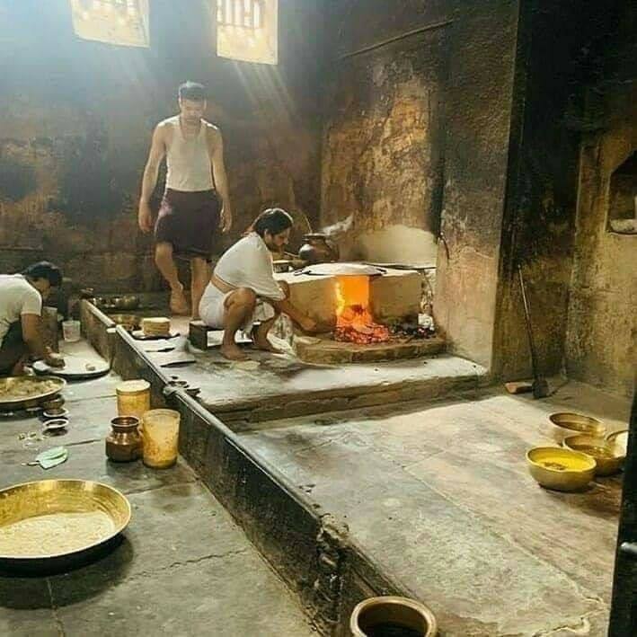 Kitchen of Radharamana Temple