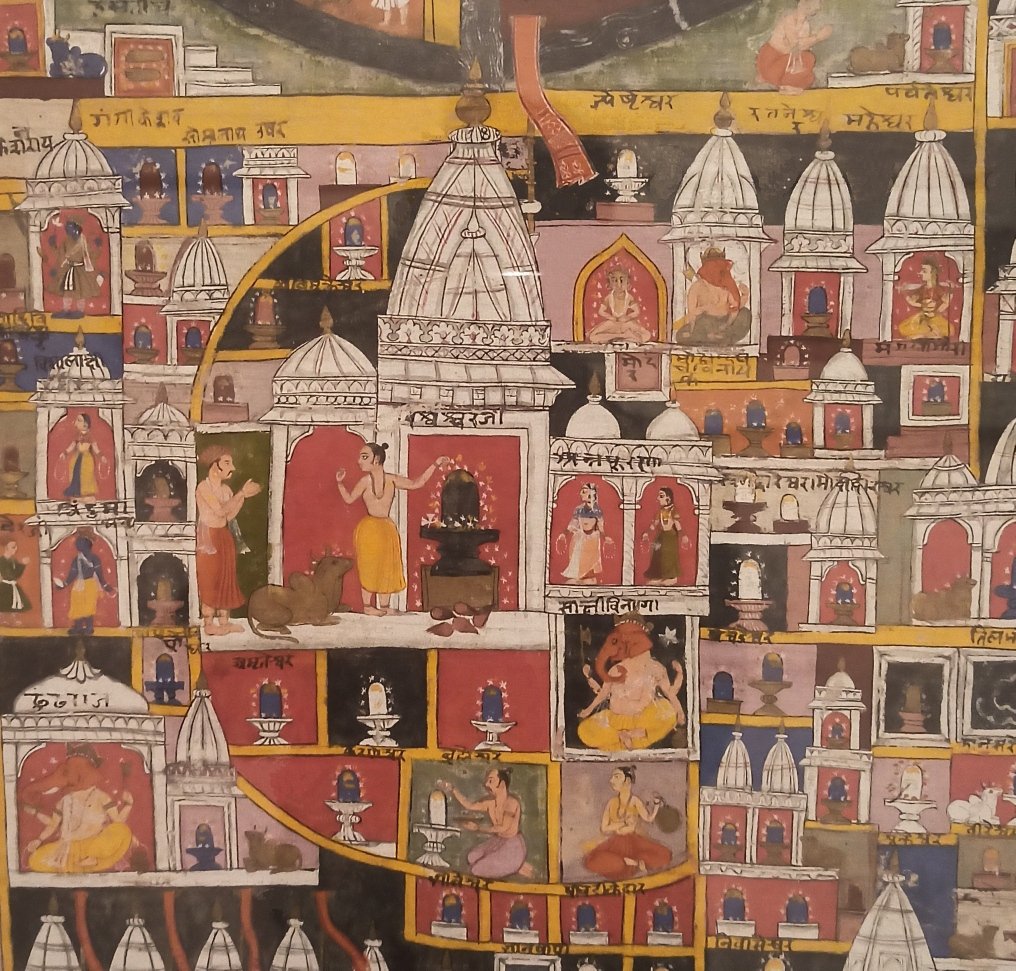 Kashi Temples Painting