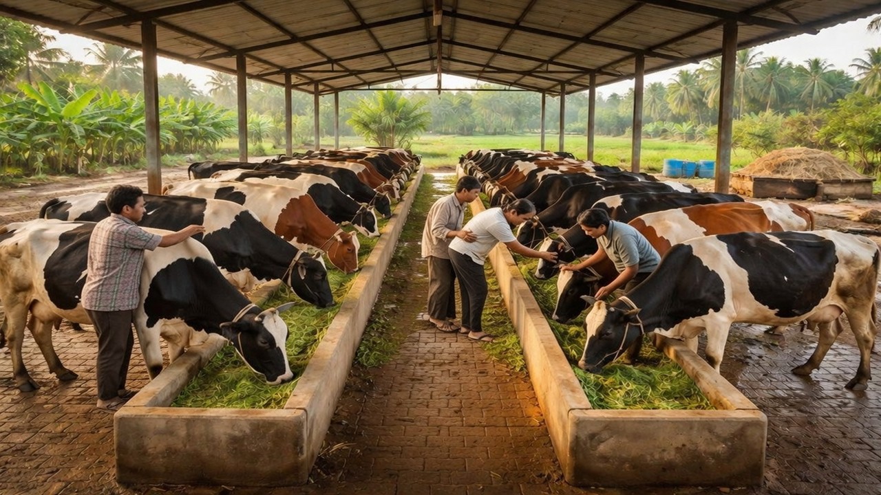 Tirtha Yatra acquires its first Goshala at Sringeri