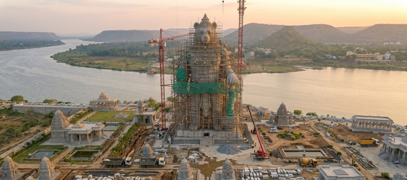 Andhra Pradesh to Get Tallest Jambavan Statue at Vontimitta Ramayana Park