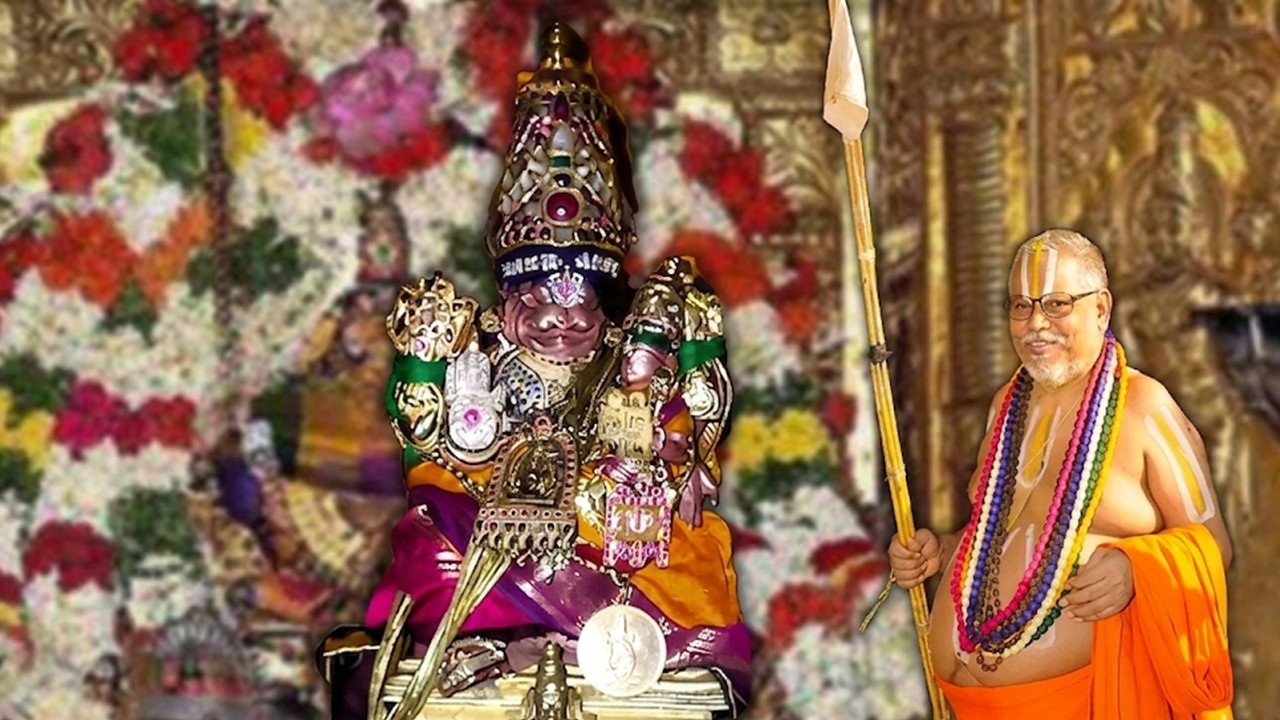 Sri Ahobila Mutt, Ahobilam Celebrates Tirunakshatram of 46th Azhagiya Singar Today
