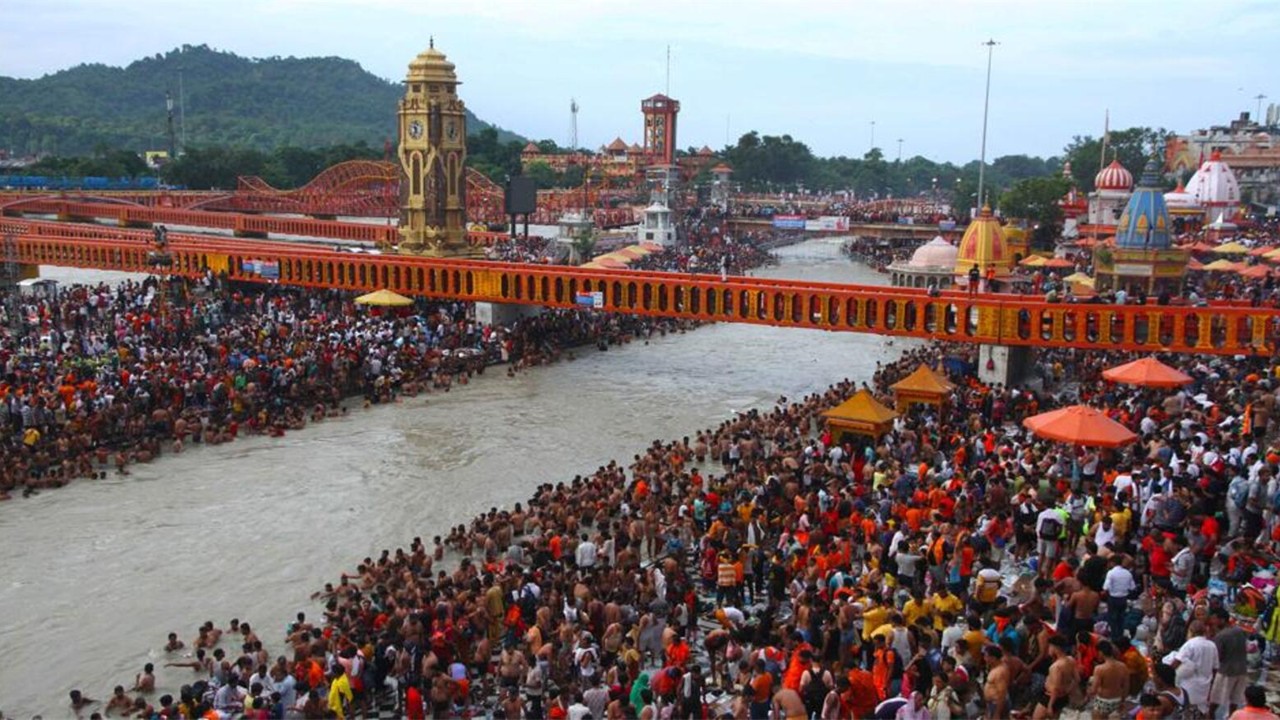 Haridwar Kanwar Yatra Sets New Record as 4.8 Crore Pilgrims Attend