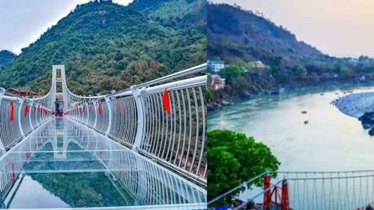 Rishikesh's New Glass Skywalk Bajrang Setu Now Open to Visitors