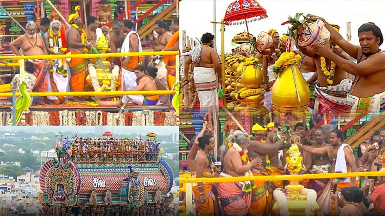 Madurai Meenakshi Temple Maha Kumbabishekam Today: Grand Consecration Held